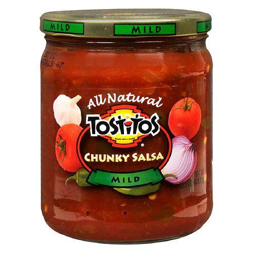 Order Tostitos All Natural Chunky Salsa - 15.5 Ounces food online from Walgreens store, THOMASVILLE on bringmethat.com