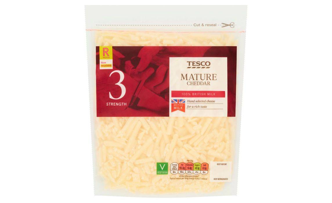 Tesco Mature Cheddar 250g (406563)