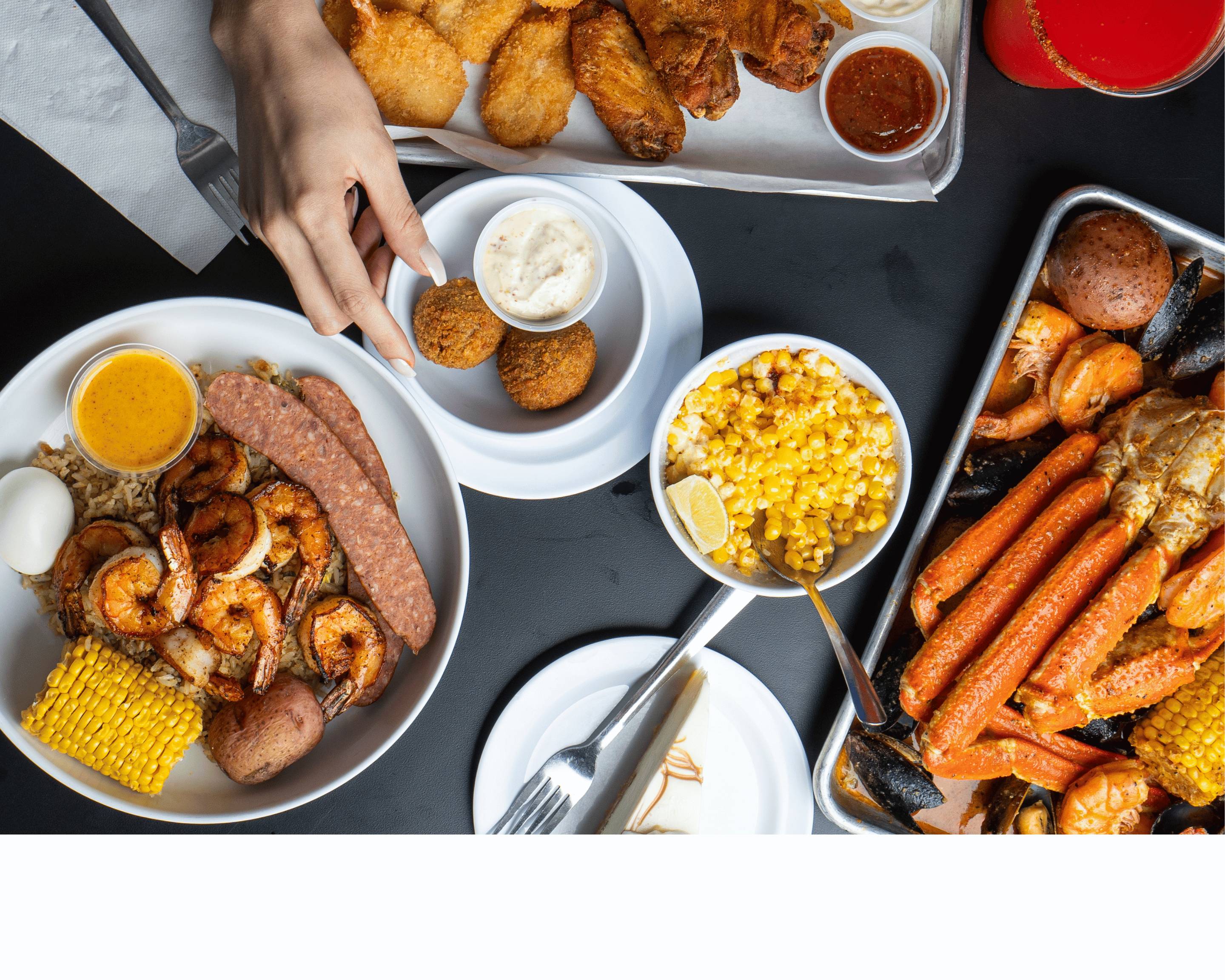 Hooked Boil House Menu San Antonio • Order Hooked Boil House Delivery