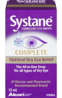 Systane Complete Instant & All Day Relief Lubricant Eye Drops (10 ml)