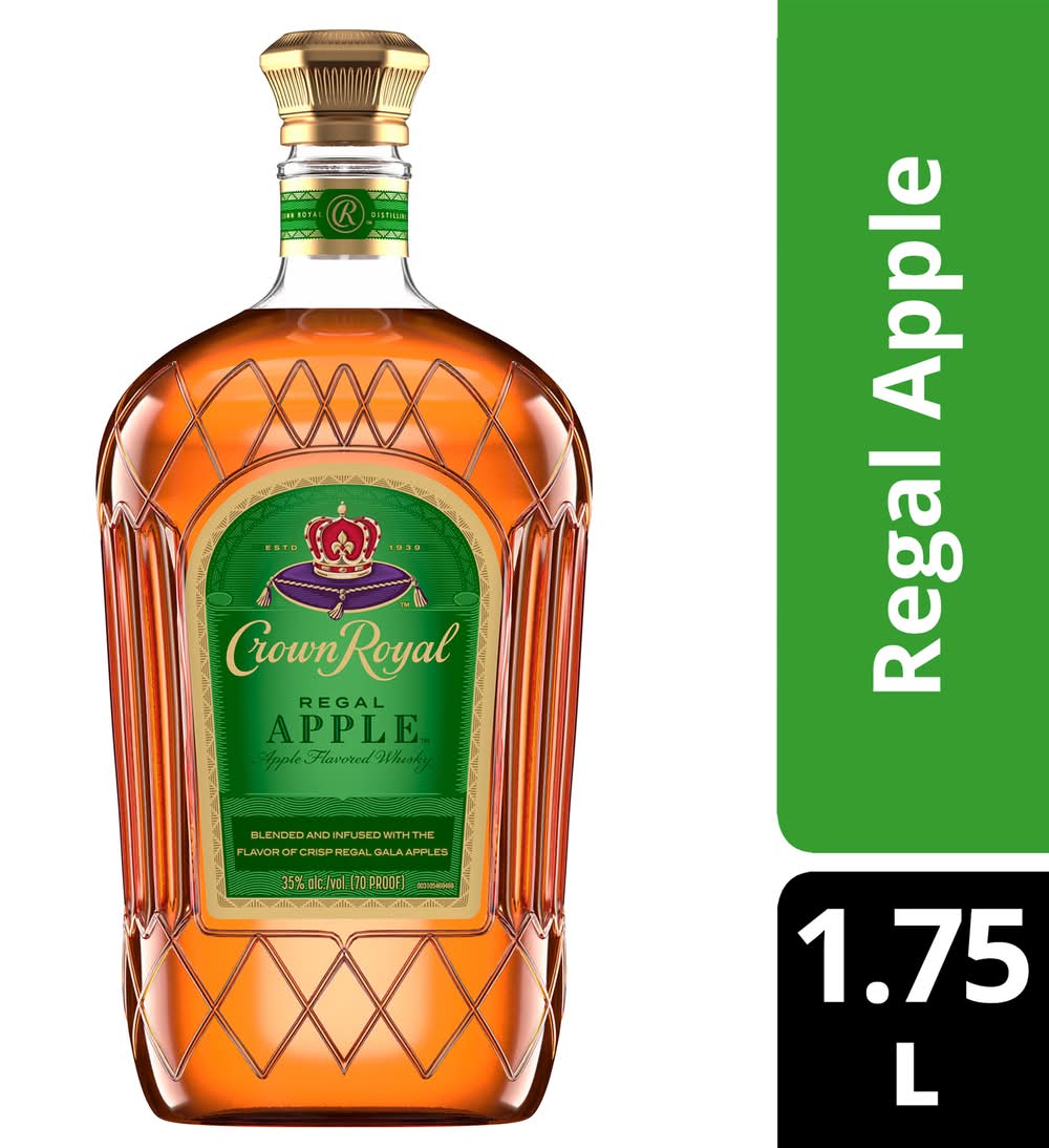 Crown Royal Flavored Regal Whisky, Apple (1.75 L)