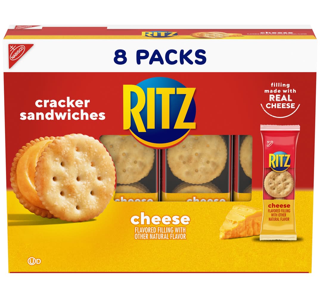 Ritz Cracker Sandwiches, Cheese (8 x 6 ct)