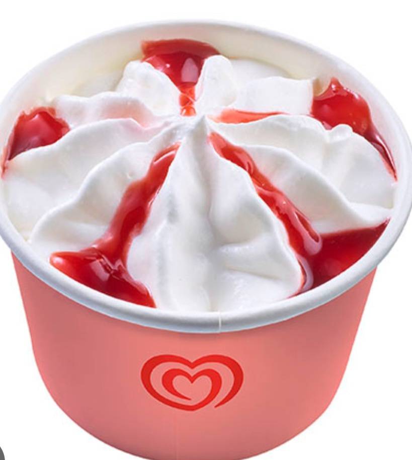 Sundae vanille framboise 🩷