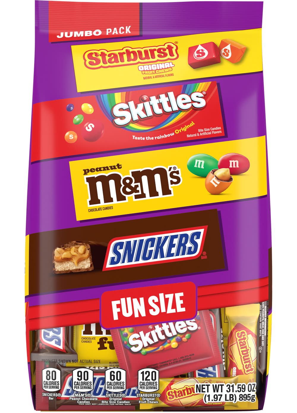 Mars Jumbo pack Candies, Assorted (31.59 oz)
