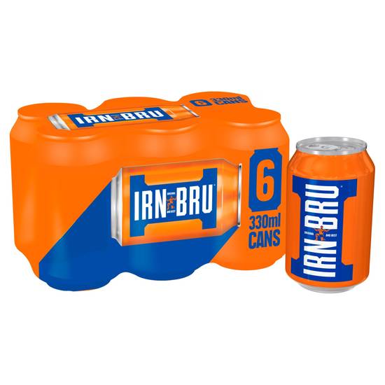 IRN-BRU Soft Drink 6x330ml