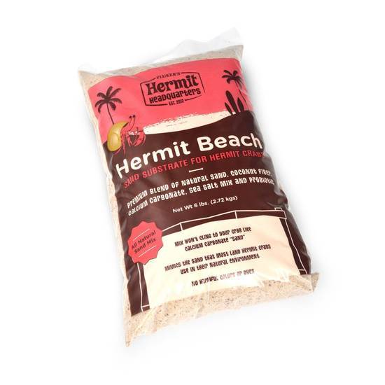 Fluker's Hermit Beach Sand Substrate For Crabs (6 lbs)