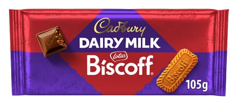 Cadbury Dairy Milk Lotus Biscoff, Lotus Biscoff Chocolate Bar (105g)