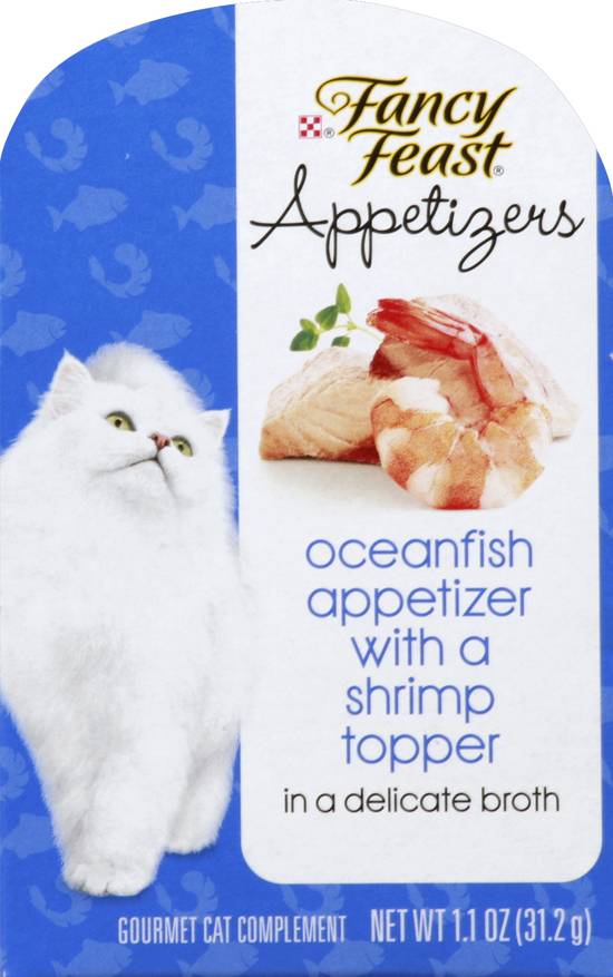 Fancy Feast Oceanfish Appetizer With Shrimp in Broth Cat Food