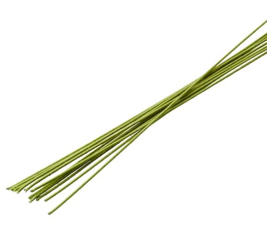 Ashland Cloth Stem Wire, Green (12 ct)