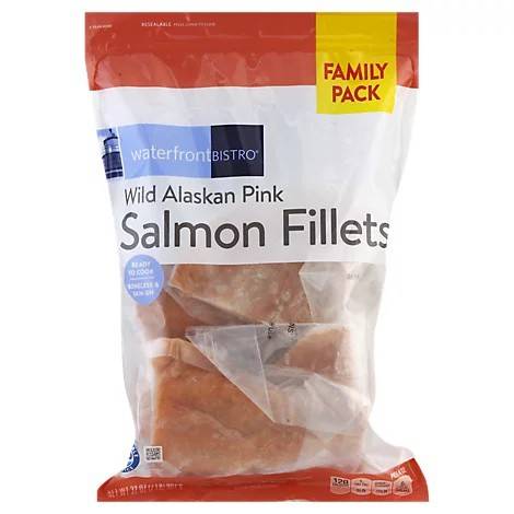 Waterfront Bistro Wild Alaskan Pink Salmon Fillets