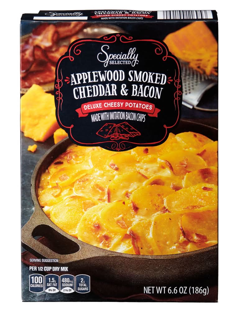 Specially Selected Deluxe Cheesy Potatoes, Applewood Smoked Cheddar & Bacon (6.6 oz)
