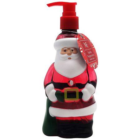 Modern Expressions Santa Hand Soap, Vanilla-Peppermint (10.41 fl oz)