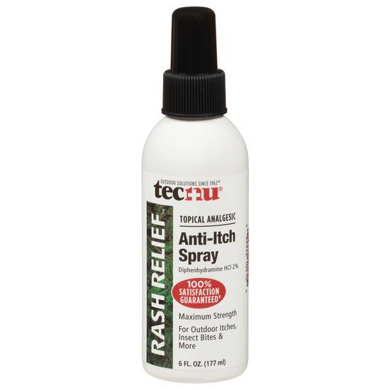 Tecnu Rash Relief Medicated Anti-Itch Spray (6 fl oz)