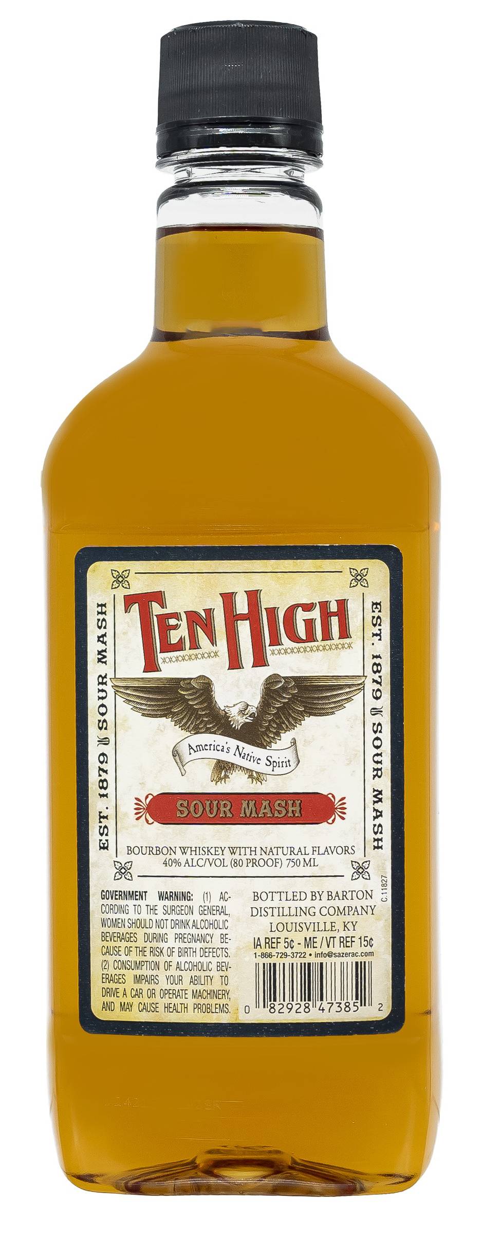 Ten High Bourbon Whiskey (750 ml)