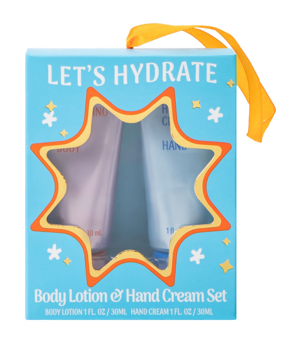 Let's Hydrate Body Lotion & Hand Cream Set