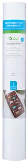 Cricut Removable Premium Vinyl, 12x48 in, White