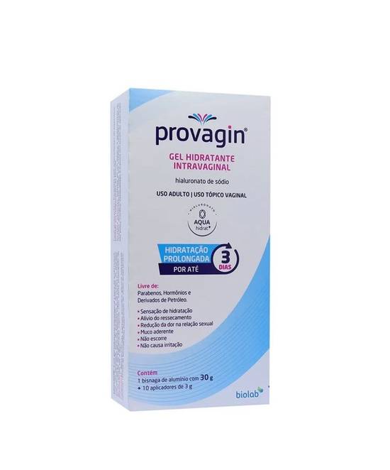 Biolab gel hidratante intravaginal provagin (30g + 10 aplicadores)
