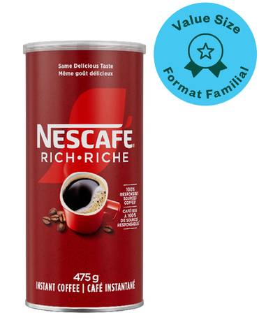 Nescafé café instantané riche - rich instant coffee (475 g)