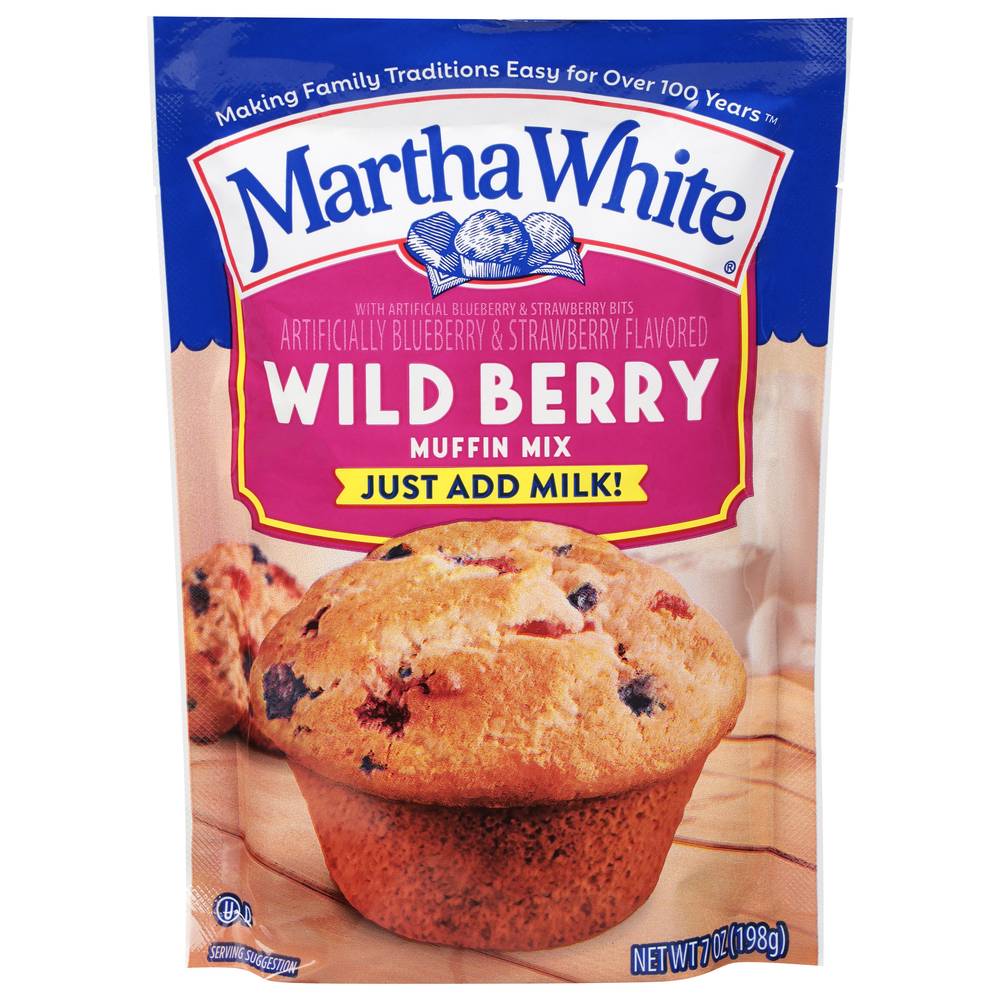 Martha White Wild Berry Muffin Mix (7 oz)