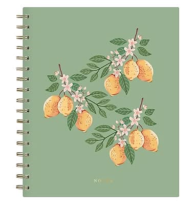 Blue Sky Bespoke Composition Notebook, 7 x 9, Lemons, 150 Sheets (155593)