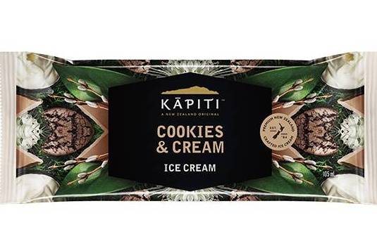 Kapiti Cookies & Creme Ice Cream