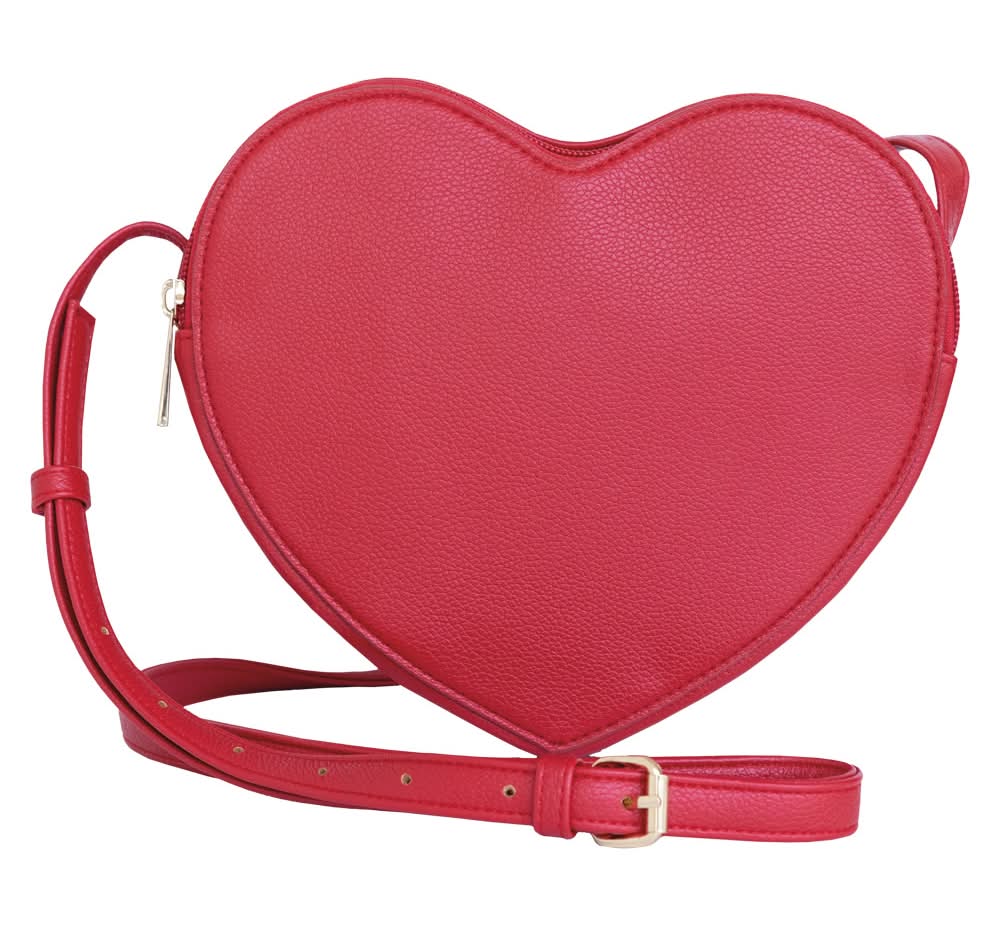 LS LIVE IN STYLE Valentine's Crossbody Bag - Red