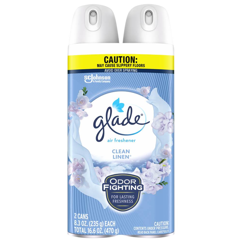 Glade Odor Fighting Clean Linen Air Freshener Value pack