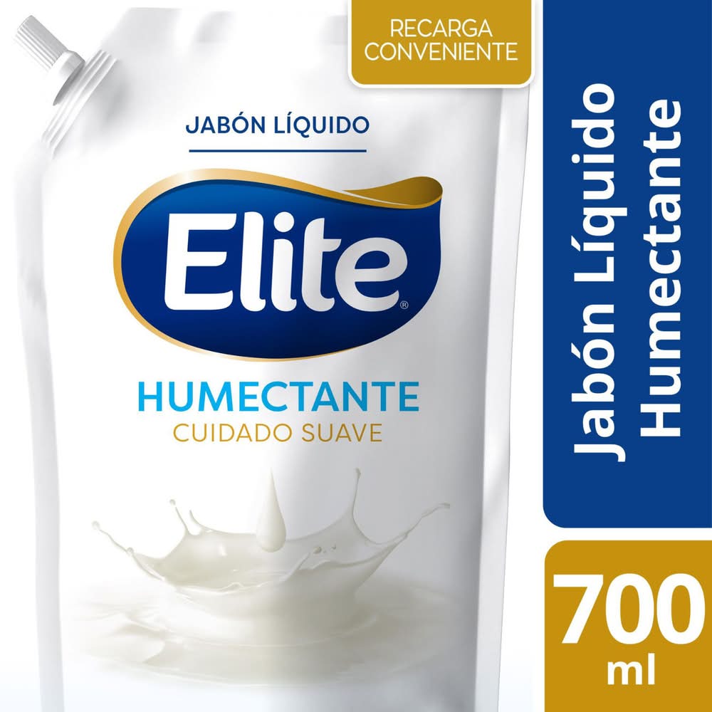 Elite · Jabón líquido humectante (700 ml)