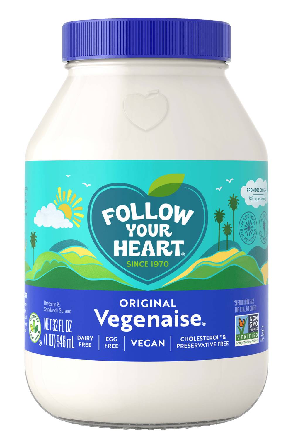 Follow Your Heart Original Vegenaise Dressing & Spread (2 lbs)