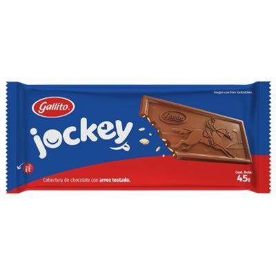 Galito Jockey Tableta Chocolate Arroz Tostado 45 Gr