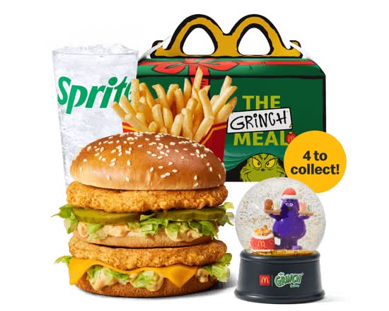 Medium The Grinch Meal - Chicken Big Mac®