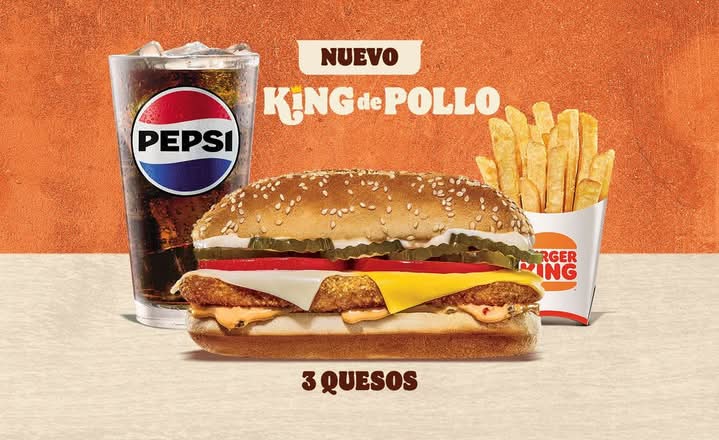 Combo King de Pollo 3 Quesos