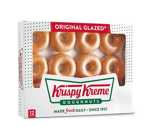 Krispy Kreme® 12 Pack Glazed® Doughnuts