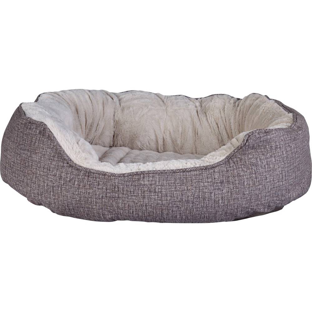 Pet Central Oval Pet Bed, 21in x 25in