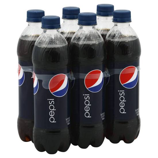 Order Pepsi Cola Soda Bottle (16 oz) food online from Rite Aid store, Shawnee on bringmethat.com