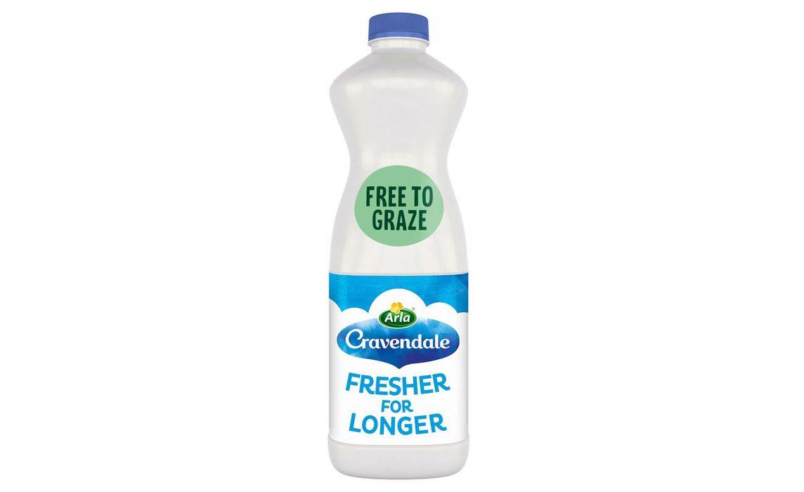 Cravendale Filtered Fresh Whole Milk 1 litre (372187)