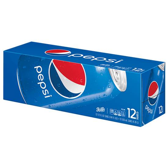 Pepsi 12oz Can 12-Pack