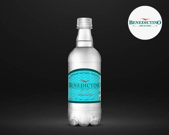 Agua Benedictino sin gas 500 cc