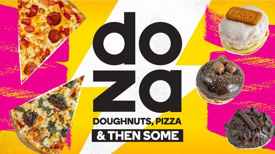 DOZA -  remixed pizzas and doughnuts