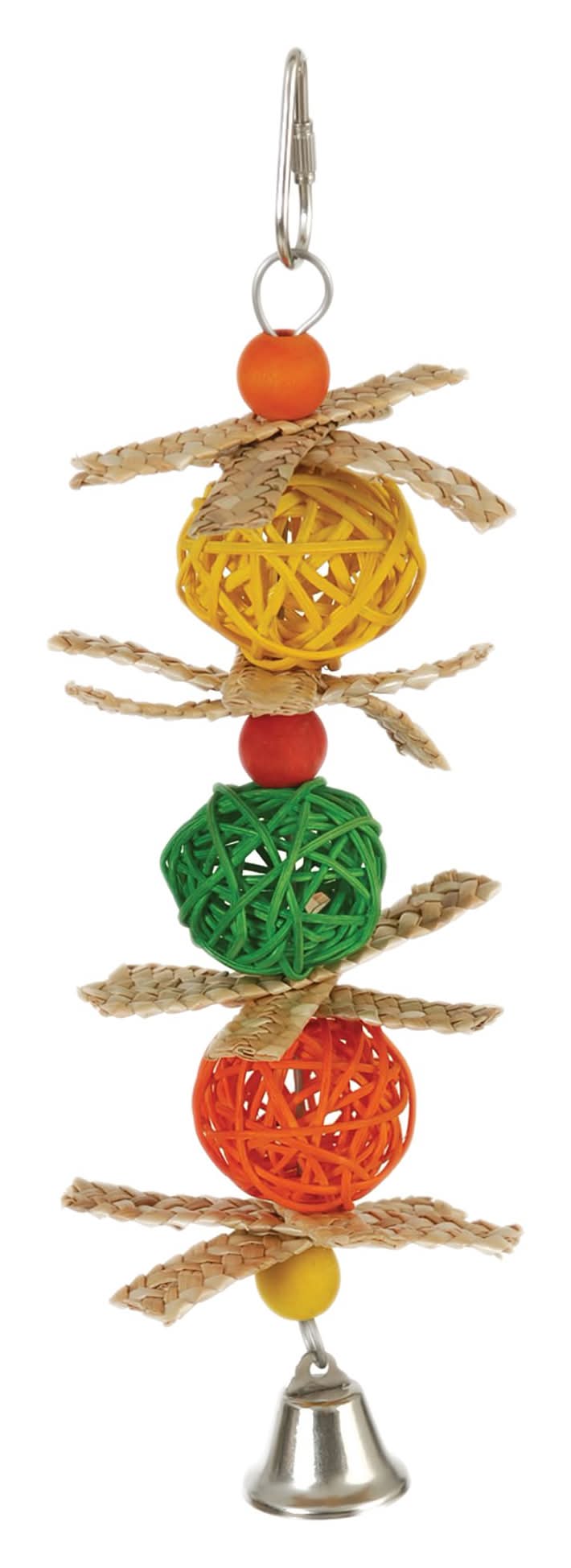 All Living Things® Willow Ball Bird Toy (Color: Assorted)