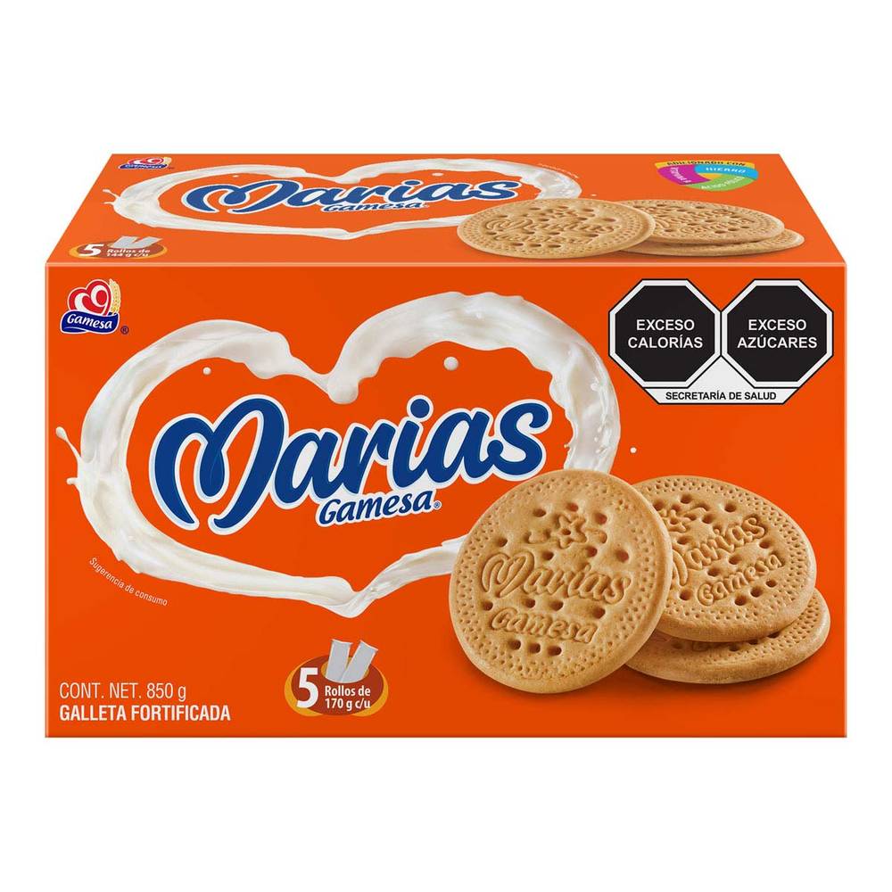 Gamesa · Marias galletas fortificadas (5 x 170 g)