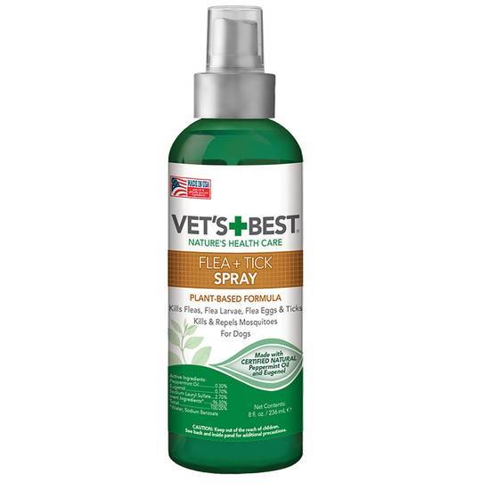 Vet's Best Flea & Tick Spray For Dogs (8 oz)