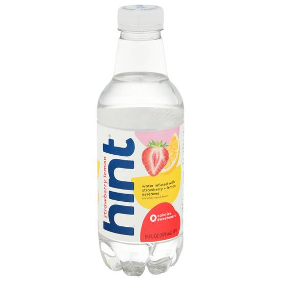 Hint Water (16 fl oz) (strawberry lemon)
