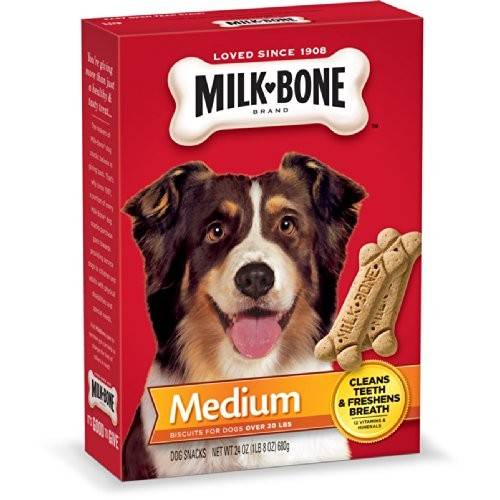Milk-Bone Original Dog Biscuits Medium Crunchy Dog Treats (24 oz)