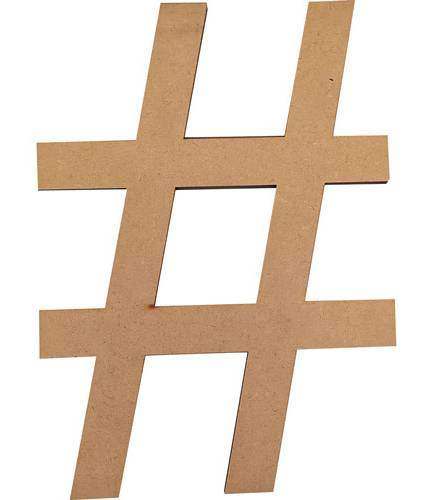 Figura de hashtag (100 g)