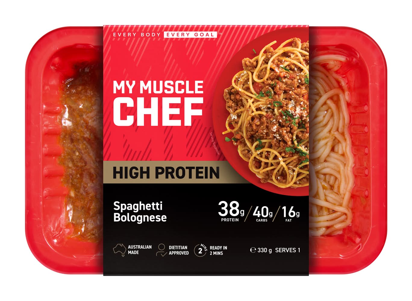 My Muscle Chef Spaghetti Bolognese (330g)