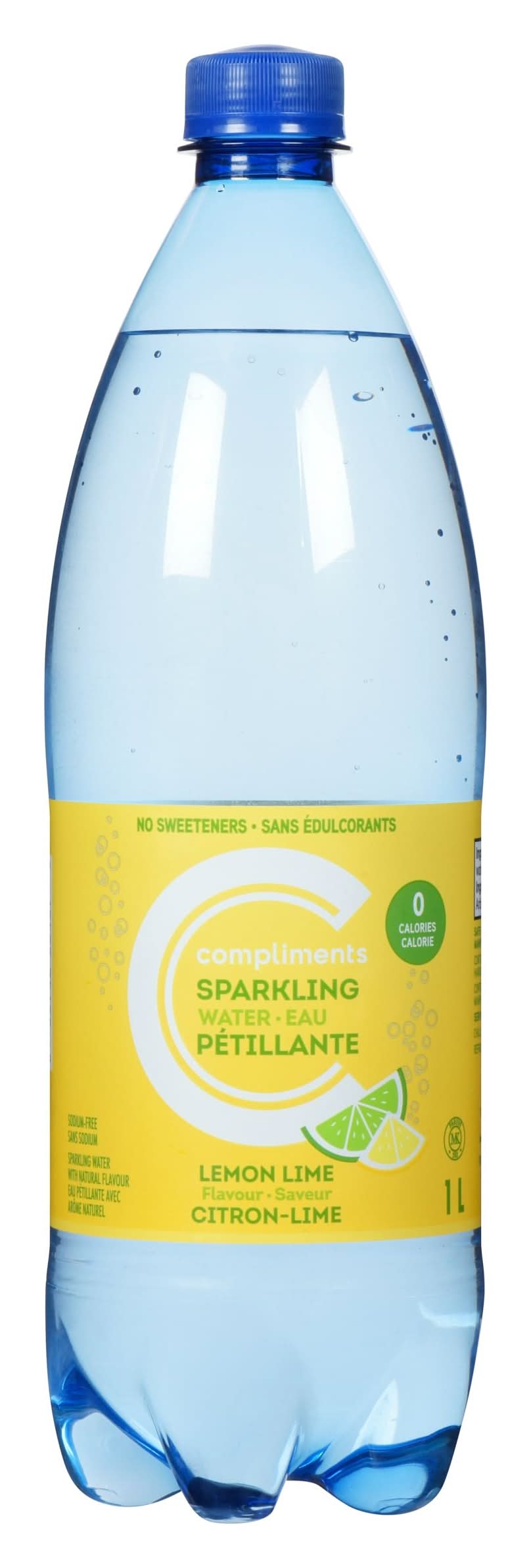 Compliments Lemon Lime Sparkling Water (1 L)