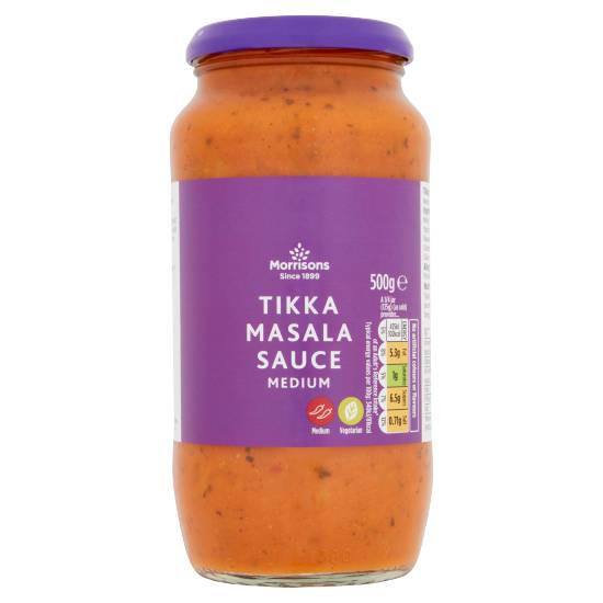 Morrisons Tikka Masala Sauce Medium (500g)