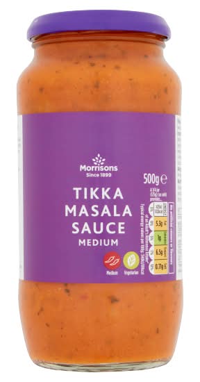 Morrisons Tikka Masala Sauce Medium (500g)