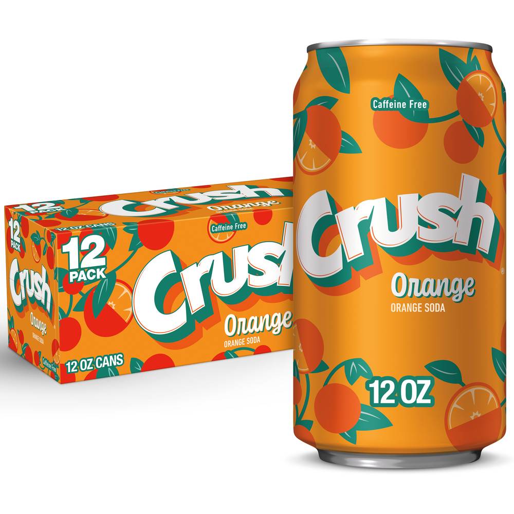 Crush Soda, Orange (12 x 12 fl oz)